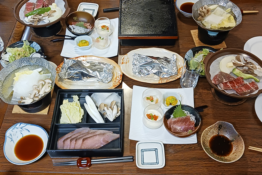 夕食